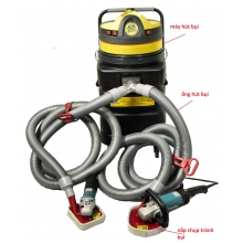 Hệ thống hút bụi khi cắt , mài đá